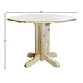 thumbnail image 2 of Homestead Collection Center Pedestal Table, Ready to Finish, 2 of 4