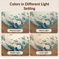 thumbnail image 7 of Design&I 4'x6' Ultra Soft Area Rug, Chinoiserie Floral Bird Vintage Chrysanthemum With Scroll Corners None Fluffy Washable Non Shedding for Bedroom Living Room Home Office, 7 of 7