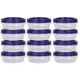 thumbnail image 1 of Recipientes de almacenamiento de alimentos HomeyGear Twist Top 8 oz (paquete de 12), 1 of 5