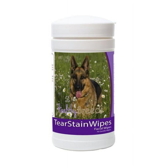Healthy Breeds 840235152774 German Shepherd Tear Stain Wipes