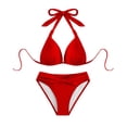 thumbnail image 3 of WILLBEST Traje de Baño con Faja para Mujer, Traje de Baño de Dos Piezas, conjunto de Bikini Push Up, Traje de Baño Vintage, 3 of 4