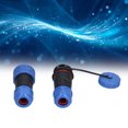 thumbnail image 4 of Conector de cable Enchufe de aviación Materiales PA66 PA6 Conector impermeable IP68 Resistencia a la corrosión para instrumentos para equipos de comunicación para computadoras ANGGREK Otros, 4 of 8