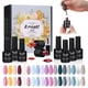 thumbnail image 3 of Anself Manicure Gel Polish Set 6 Color Glue + Base Coat + Top Coat + Matte Top Coat + Manicure Tools, 3 of 4