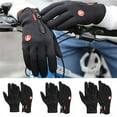 thumbnail image 2 of Men Women Winter Warm Windproof Waterproof Thermal Touch Screen Gloves Mittens, 2 of 6