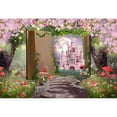 thumbnail image 3 of SUNOLIFE Magic Forest Backdrop Banner for Kids Girls Fairy Tale Photo Background Banner 8x6ft, 3 of 3