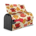 thumbnail image 4 of Haiem Cups of Tea Mailbox Covers Magnetic ,Mailbox Wraps Post Letter Box Cover for Holiday Garden Yard Decor-21x18 in, 4 of 9