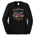 thumbnail image 2 of Wild Bobby, Ford Retro T-Bucket Roadster 1923 Vintage Garage Motors, Cars and Trucks, Men Long Sleeve Shirt, Black, Small, 2 of 4
