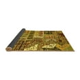 thumbnail image 2 of Ahgly Company Indoor Rectangle Abstract Yellow Modern Area Rugs, 2' x 4', 2 of 4