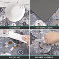 thumbnail image 4 of Farmhouse Cushioned Anti-Fatigue Kitchen Floor Mat Set of 2, Non Slip Kitchen Rugs and Mats Comfort Standing Mat Waterproof Kitchen Rugs and Mats Set for Kitchen, Office, Home, Laundry, 4 of 6
