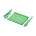 thumbnail image 4 of Unique Bargains PCB DIN Rail Mount Carrier, Circuit Board Mounting Holder 100x150mm Green, 4 of 4