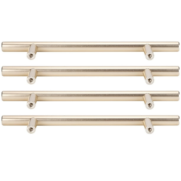 Herrajes para puertas Jadeshay 4 juegos de Manijas de puerta accesorios de aluminio Oro