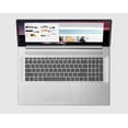 thumbnail image 3 of HP 17 Business Laptop | 17.3" FHD IPS Anti-Glare | Intel 8-Core i3-N305 (>i5-1135G7) | 32GB DDR4 512GB SSD | Fingerprint USB-C Fast Charging Privacy Camera Win11Pro Silver + 32GB MicroSD Card, 3 of 5
