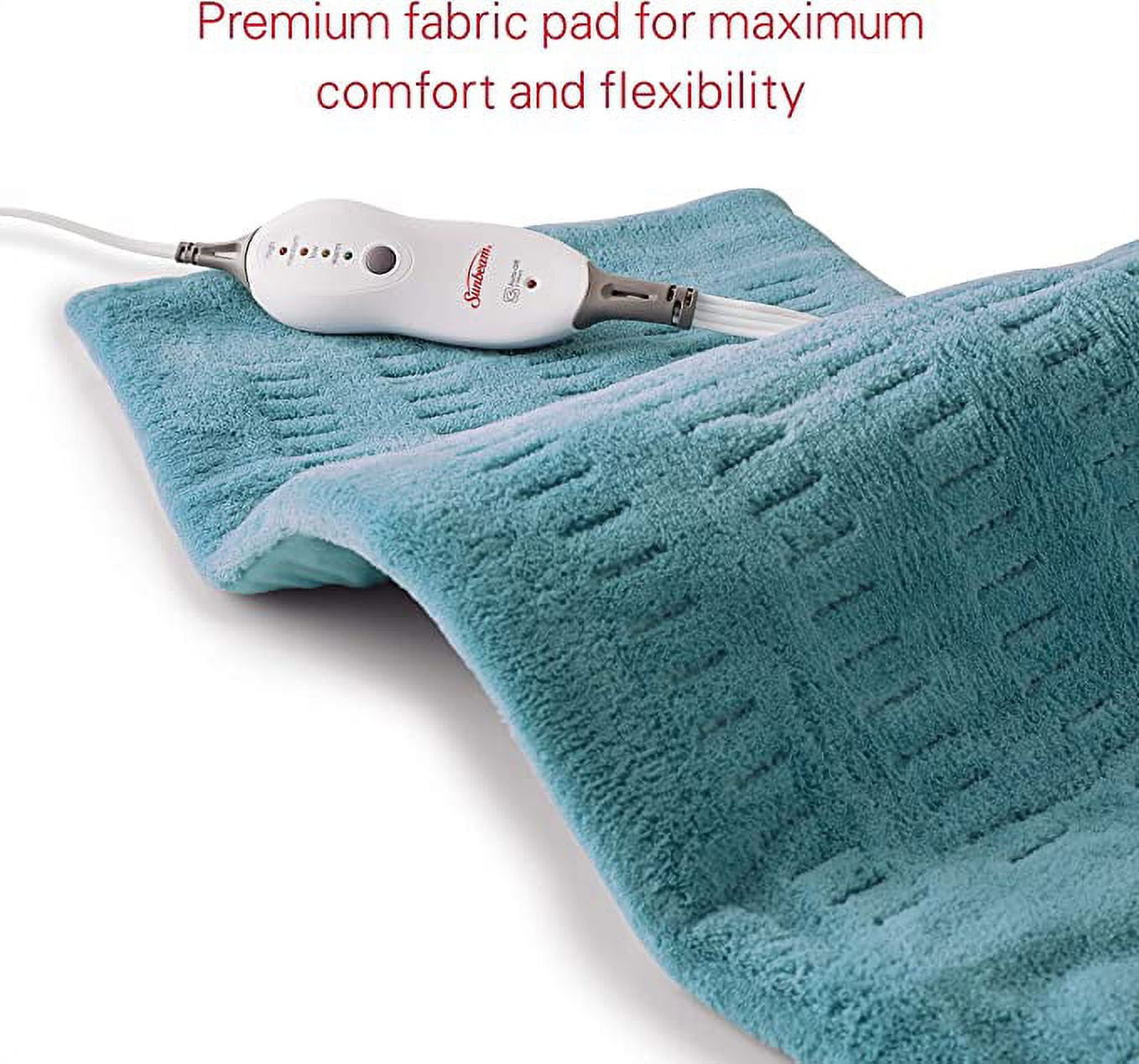 Sunbeam Premium Heating Pad King Size Teal