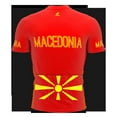 thumbnail image 2 of Macedonia Full Zipper Bike Short Sleeve Cycling Jersey  for Women - Size 2XL, 2 of 4