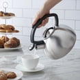 Copco 2.3quart Valencia Brushed Stainless Steel Tea Kettle