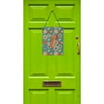 thumbnail image 2 of Letter Z Flowers Retro Blue Wall or Door Hanging Prints, 2 of 2