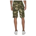 thumbnail image 2 of True Rock Men's William Fleece Cell Phone Pocket Shorts (Camo, Small), 2 of 2
