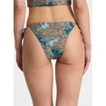 thumbnail image 3 of No Boundaries Paisley Side Tie Bikini Bottoms, Women’s, 3 of 5