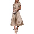 thumbnail image 1 of 2024 Robes d'Été pour Femmes Robes de Soirée de Mariage Robes Midi Modernes et Polyvalentes, 1 of 5