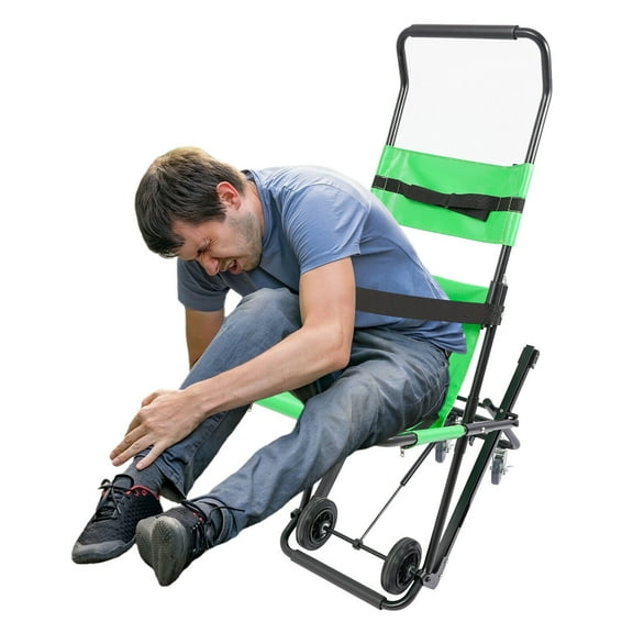 Manual Portable Transport Stair Chair Foldable Emergency Stair Chair with Wheels