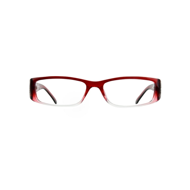 EYEBOGO Emma Stylish Reading Glasses for Women (Burgundy, +