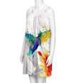 thumbnail image 4 of Fridja Robe de Plage Sans Manches pour Femmes avec Ourlet Imprimé Dessin Animé Mignon, 4 of 9