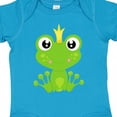 thumbnail image 4 of Inktastic Cute Frog, Green Frog, Frog Prince, Crown Boys or Girls Baby Bodysuit, 4 of 5