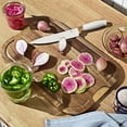 thumbnail image 3 of Beautiful Reversible Acacia 11" x 16" Wood Cutting & Serving Board by Drew Barrymore, 3 of 6