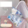 thumbnail image 2 of Bolso transparente impermeable lindo bolso de hombro de gran capacidad para mujeres niñas trabajo escolar tipo 2, 2 of 5