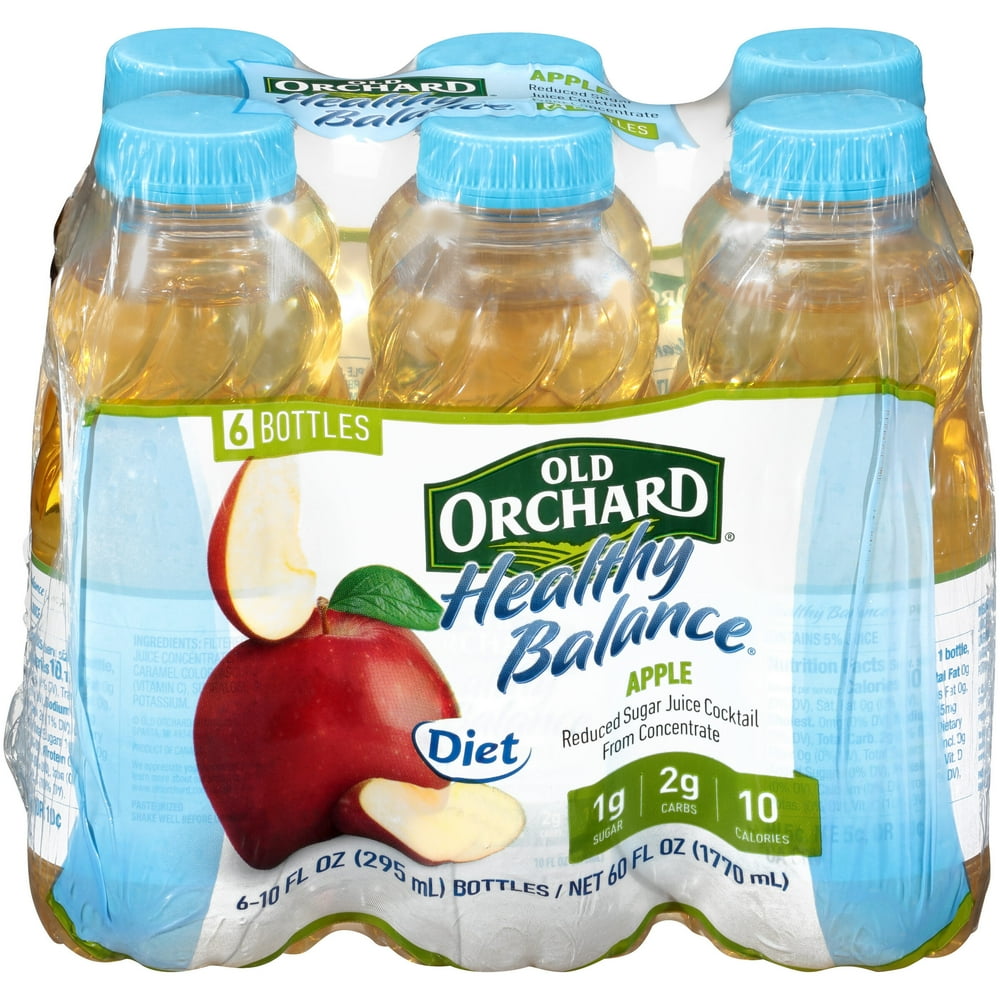 Old Orchard® Healthy Balance® Diet Apple Juice 610 fl. oz. Bottles
