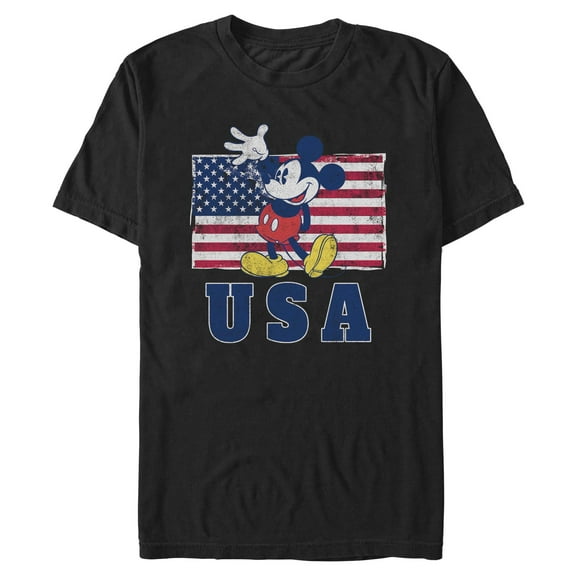 Mens Mickey & Friends American Mickey T Shirt