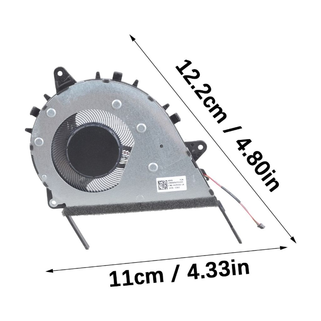 Oasiva High Efficiency Laptop CPU Coolers Compatible for E1504 E1404 E1404GA Device