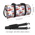 thumbnail image 2 of Easygdp Cartoon Helicopter Bolsa de Viaje, Bolsa de Mano, Bolsa de Gimnasio, Bolsa de Equipaje para Viaje, 2 of 6