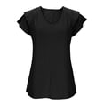 thumbnail image 6 of gbyLJF Tshirts Shirts for Women Fitted Tee Women Button Down Shirts for Women Tank Tops Tunic Top, 6 of 8