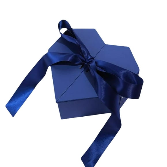 zanvin Open Door Ribbon Bow Heart Shaped Gift Box Wedding Accompaniment Gift Box Holiday Cosmetic Gift Box Valentines Day Gifts for Her, Christmas Gifts