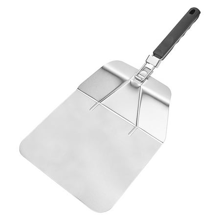 

Hhdxre Pizza Peel Pizza Paddle Pizza Shovel Pies Cutter Kitchen Cake Spatula with Stainless Steel Folding Handle(Black Handle)