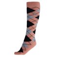 thumbnail image 1 of HORZE Alana Lightweight Checked Argyle Summer Horse Riding Equestrian Knee Socks, 1 of 4