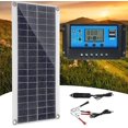 thumbnail image 1 of 300w 12v Solar Panel, Solar Panel Kit, Battery Charger Kit With 60a Solar Charge Controller For Rv, Yacht, Outdoor, Garden, Lighting, 1 of 4