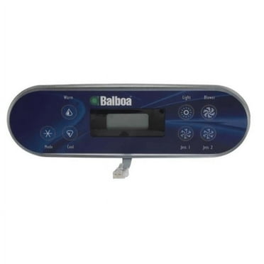 Balboa 53812 Vl700S Oblong 7-Button LCD No Overlay Spaside Control, Balboa