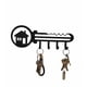 thumbnail image 2 of Bewildely Percha de Metal para llaves, perchero con soporte para tornillos, organizador de ropa, gancho para puerta, decoración de Almacenamiento y organización del hogar, 2 of 6