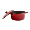 thumbnail image 3 of IMUSA IMU-26007 5 qt. Four Hollandais Recouvert d'Aluminium Coulé&44; Rouge, 3 of 5