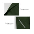 thumbnail image 6 of Little Donkey Andy Men's High-Performance Waterproof Rain Pants Lightweight Breathable Golf Hiking Pants Deep Green Size L, 6 of 7