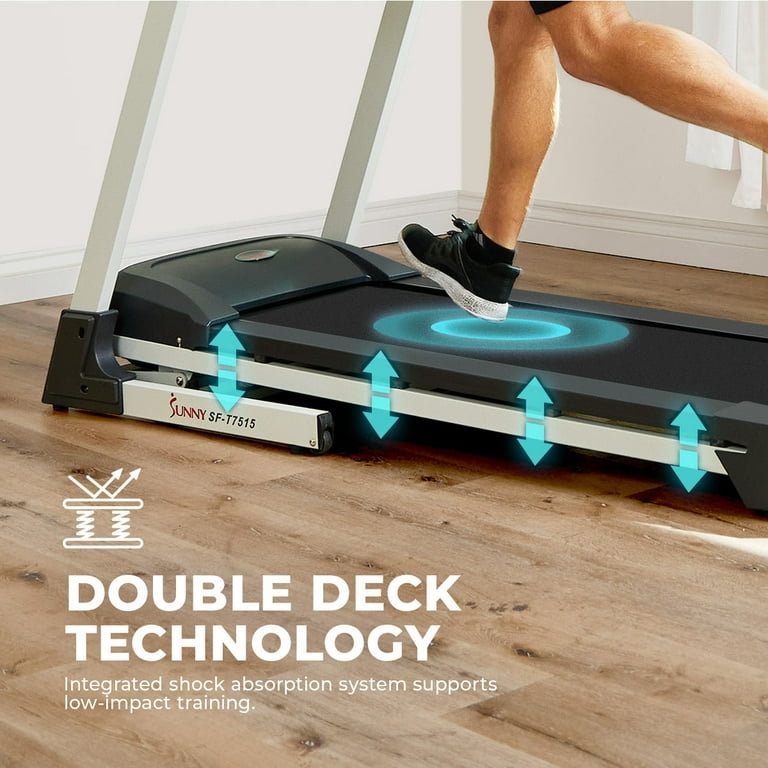Sunny Health & Fitness SF-T7515 Smart Treadmill with Auto Sunny Health & Fitness SF-T7515 Smart Treadmill with Auto