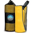thumbnail image 1 of Youphoria Toalla De Viaje De Microfibra De Secado Rápido, Ligera, Toalla De Secado Rápido Para Camping, Playa, Mochilero, Senderismo Y Deporte, Color Amarillo Sol, 1 of 5