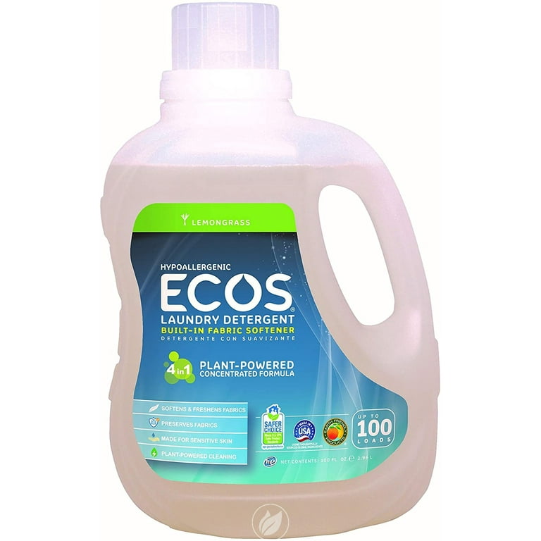 ECOS Plant Powered Liquid Laundry Detergent With, 53 OFF
