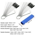 Motorcycle Carburetor Cleaning Kit with 20 Cleaning Needles 13 Wires 10 Brushes
