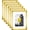 Gold, variant on 8x10 Picture Frame Set with Mat for Wall Collage - 6 pcs Distressed White Farmhouse Photo Frames for Hanging Wall or Tabletop Decor