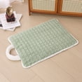 thumbnail image 4 of Soft Striped Washable Pet Bed Mat With Hanging Loop Comfortable Kennel Pad For Small Medium Dogs And Cats Ideal For Crate Use, 4 of 7
