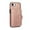 Rosegold, variant on for iPhone 16e Case, Compatible with MagSafe, Detachable Magnetic Wallet Case with PU Leather Kickstand Card Slots Shockproof Protection 2 In 1 Function Case for iPhone 16e, Black