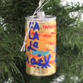 thumbnail image 3 of Holiday Ornament Fa La La Croix Glass Ornament Sparkling Water Go6012 Tangerine, 3 of 3